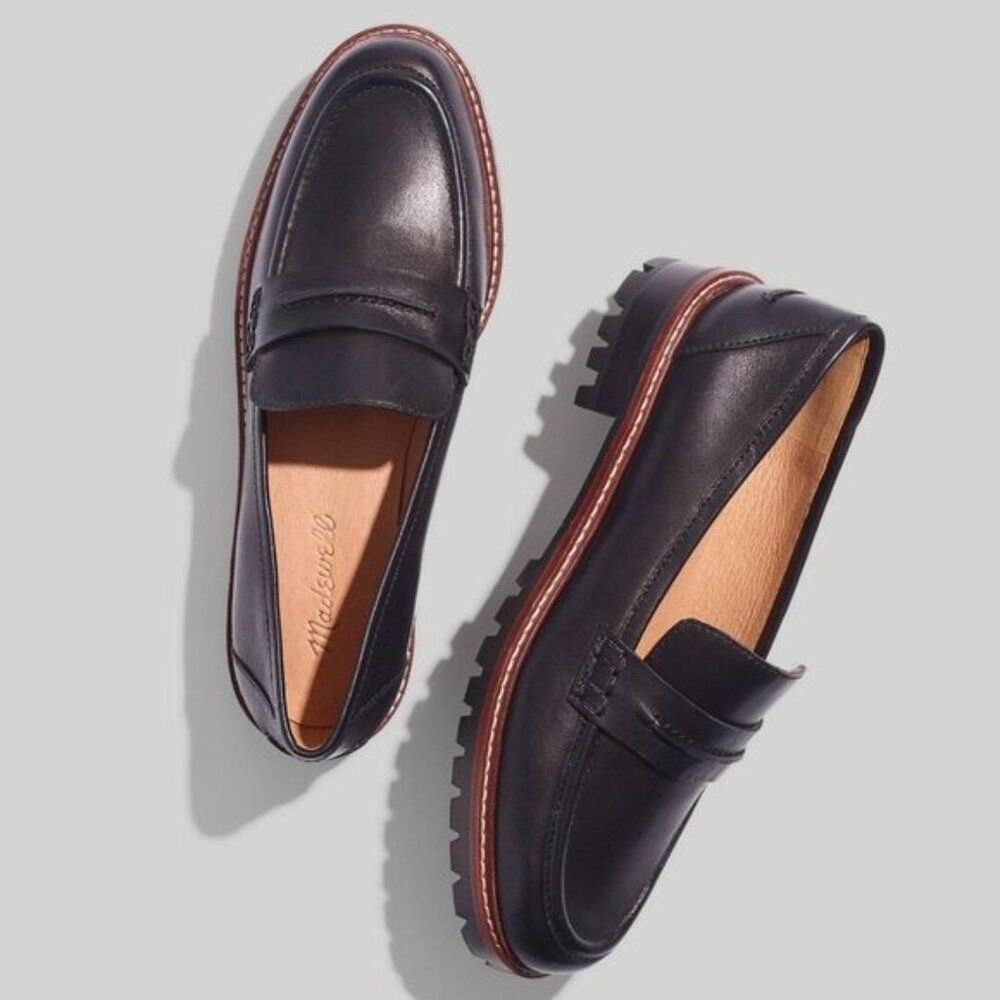 Madewell The Corinne Lugsole Loafer NE526 Sz 8